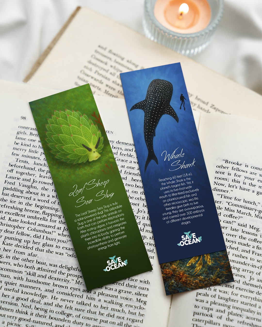 Amazing Ocean Creatures Bookmarks